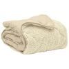 vidaXL Vinter Dynen Krem 220 x 260 cm Mikrofiber og Teddy fleece