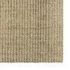 vidaXL Teppe naturlig sisal 66x350 cm grønn