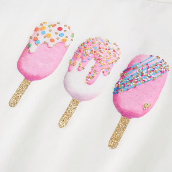 T-skjorte for barn ecru 116