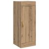 vidaXL Veggskap Artisan eik 34,5 x 34 x 90 cm Konstruert tre