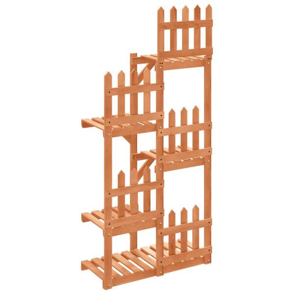 vidaXL Blomsterstativ 60x25x130 cm heltre gran