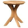 vidaXL Sidetabell Brun 40 x 40 x 41 cm Massivt Teaktre