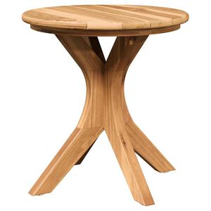 vidaXL Sidetabell Brun 40 x 40 x 41 cm Massivt Teaktre
