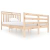 vidaXL Sengeramme heltre 120x200 cm