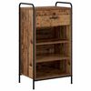 vidaXL Sko Skap 51 x 36,5 x 93 cm Konstruert tre Gammelt tre