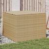 vidaXL Putekasse blandet beige 291L cm polyrotting