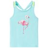vidaXL Singlet for barn lysemynte 128