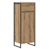 vidaXL Baderomsskap Artisan eik 40 x 30 x 100 cm Konstruert tre