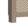 vidaXL Radiatordeksel 152x19x81,5 cm MDF