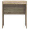 vidaXL Skrivebord Sonoma eik 70 x 50 x 76 cm