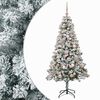 vidaXL Kunstig juletre med kuler 120 cm 150 LED-lys Varmhvit