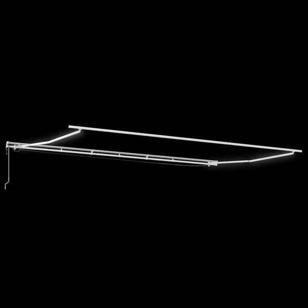 vidaXL Innvendbar Markise Gul og oransje 600 &times; 350 cm