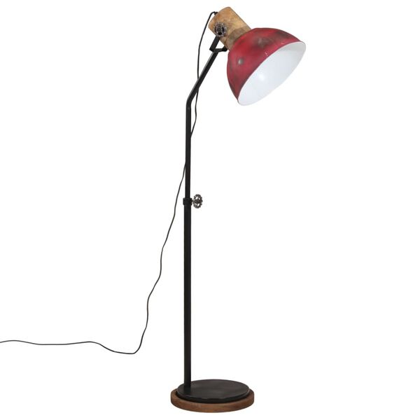 vidaXL Gulvlampe 25 W m&oslash;rker&oslash;d 30x30x100-150 cm E27