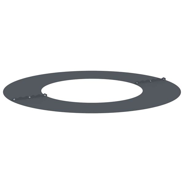 vidaXL passende for Flat Tre Ring Antrasitt &Oslash;40 / 70 cm St&aring;l