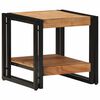 vidaXL Kaffebord Brun 40 x 40 x 38 cm Solid akasietre