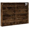 vidaXL Hyller r&oslash;kt eik 80x8,5x58 cm konstruert tre