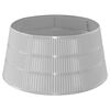 vidaXL Julekjole Kjegleformet S&oslash;lv &Oslash; 56 x 25,5 cm Plast