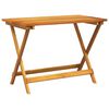 vidaXL Sammenleggbart hagebord 90x52,5x65 cm heltre akasie
