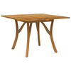 vidaXL Hagebord 110x110x75 cm heltre akasie