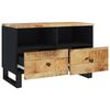 vidaXL TV-benk 70x33x46 cm heltre mango