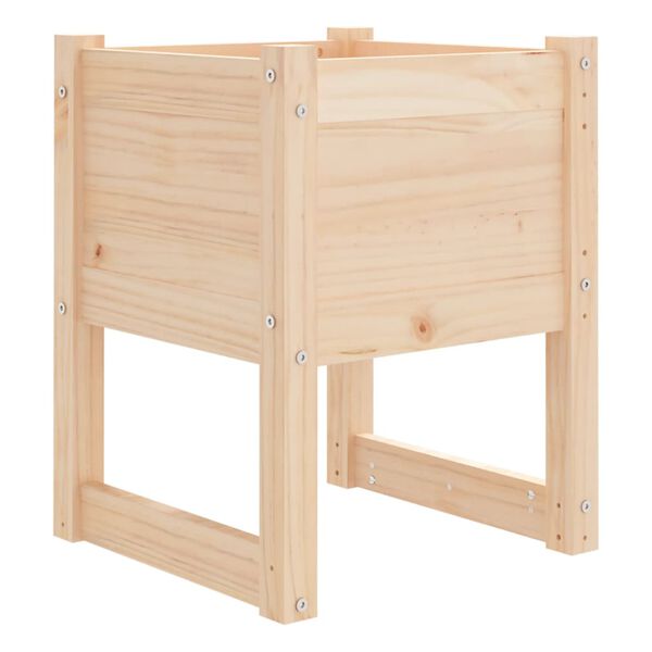 vidaXL Plantekasse 40x40x52,5 cm heltre furu
