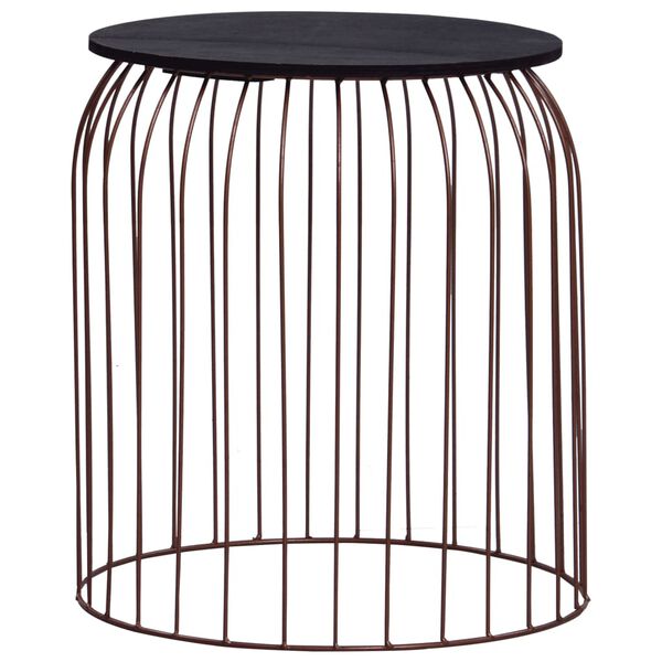 vidaXL Salongbord 3 stk kobber