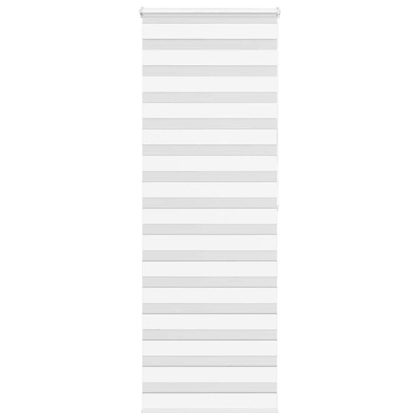 vidaXL Sebragardin hvit 80x200 cm stoff bredde 75,9 cm polyester