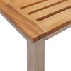 vidaXL HageSpisestueSett 3 pcs Brun Solid teak