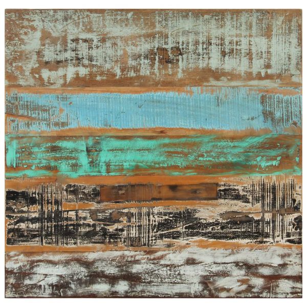 vidaXL Spisebord 82x80x76 cm gjenvunnet heltre