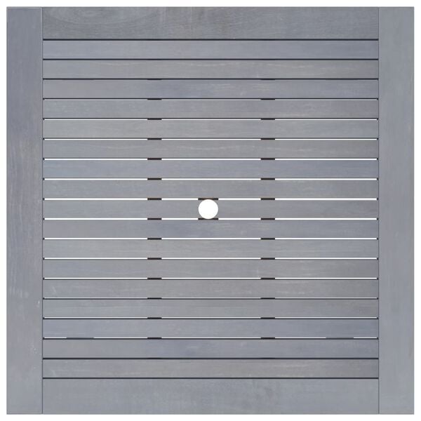 vidaXL Utend&oslash;rs spisebord 88x88x74 cm heltre akasie