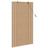 vidaXL Rullegardin med gardiner Natur 90 x 160 cm Bambus