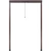 Rullende insektnetting for vinduer 120 x 170 cm brun