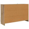 vidaXL Serviesskap Artisan Eik 100 x 30 x 65,6 Konstruert tre