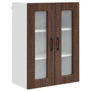 vidaXL Oppvaskmaskin-panel Kalmar Brun Eik 60 x 31 x 80 cm