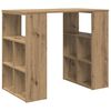 vidaXL Skrivebord Artisan Eik Konstruert tre 90 x 50 x 75 cm
