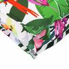 vidaXL Pute Blomster Flerfarget 60 x 40 x 12 cm Oxford Stoff