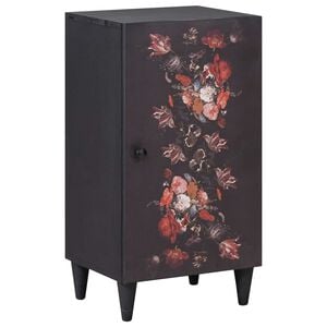 vidaXL Oppbevaringsskap Flerfarget 40 x 33,5 x 75 cm Massiv mango tre