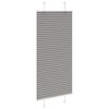 vidaXL pliss&eacute;gardin antrasitt 60x100 cm Stoff Bredde 59,4 cm Polyester