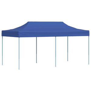 vidaXL Partytelt 291 x 580 x 315 cm Bl&aring; Oxford Stoff