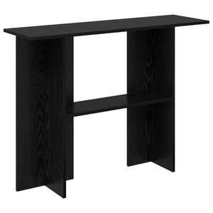 vidaXL Konsollbord Svart eik 100 x 30 x 75 cm Konstruert tre