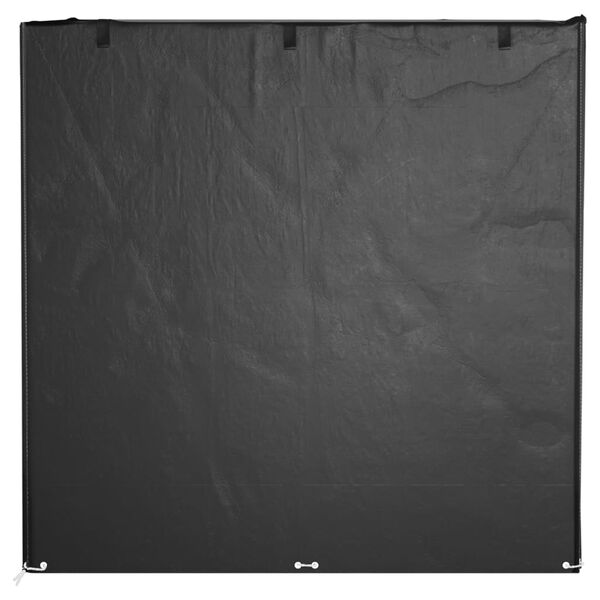 vidaXL Trekk til huskebenk 2 stk 12 maljer 220x177x220 cm polyetylen