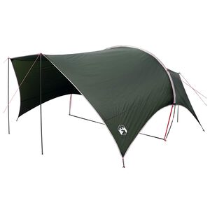 vidaXL Camping tarp vanntett Army gr&oslash;nn 550 x 400 x 230 cm
