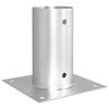 vidaXL Rund bakkenagel 12 stk. S&oslash;lv 15 x 15 x 15 cm Metall