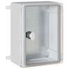 vidaXL Kontrollskap Gr&aring; 28 x 13 x 28 cm ABS-plast