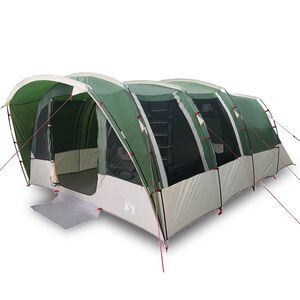 vidaXL Tunneltelt for camping 8 personer gr&oslash;nn vanntett