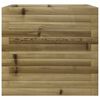 vidaXL Plantekasse 50x50x45,5 cm impregnert furu