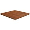 vidaXL Firkantet bordplate m&oslash;rkebrun 40x40x1,5 cm behandlet heltre eik