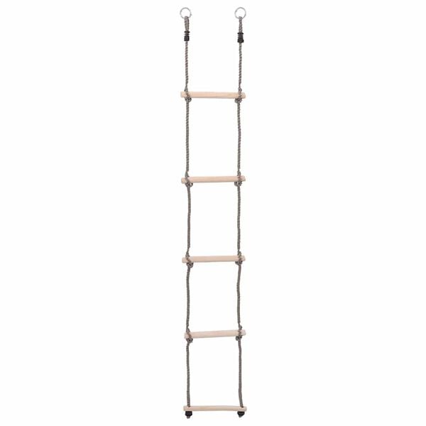 vidaXL Stige 5 trinn 210 cm heltre furu
