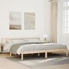vidaXL Ekstra lang sengeramme uten madrass 180x220 cm heltre furu