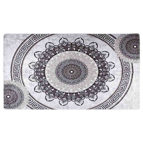 vidaXL Vaskbart teppe 190x300 cm flerfarget